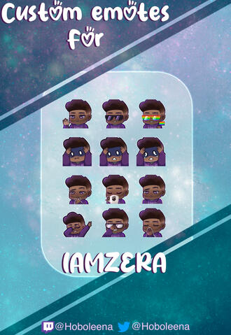 Custom emotes for IAMZERA